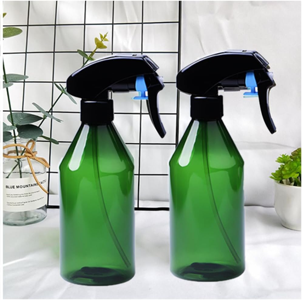2 PCS Plant Mister, Garden Spray,Granmagazz Fine Mist Spray Bottle for Cleaning Solution Gardening Trigger Water Empty Sprayer,Water Spray Bottle with Top Pump Trigger Fine Mist Spray Bottle(Green) image number 1