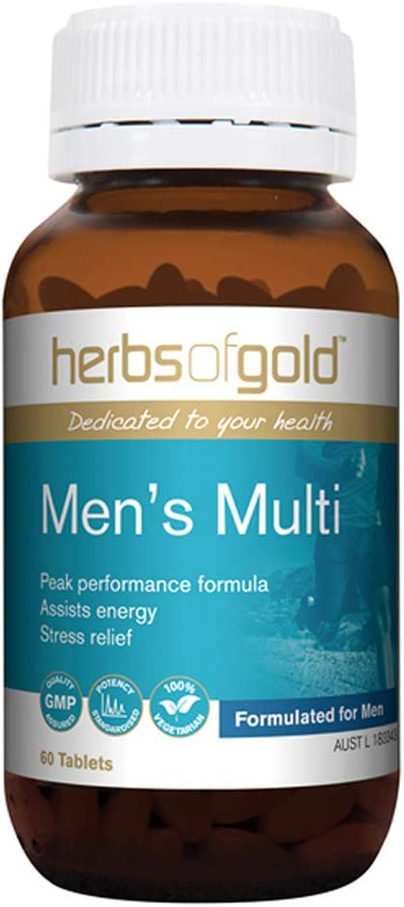 Herbs of Gold Men'S Multi 60 Tablets