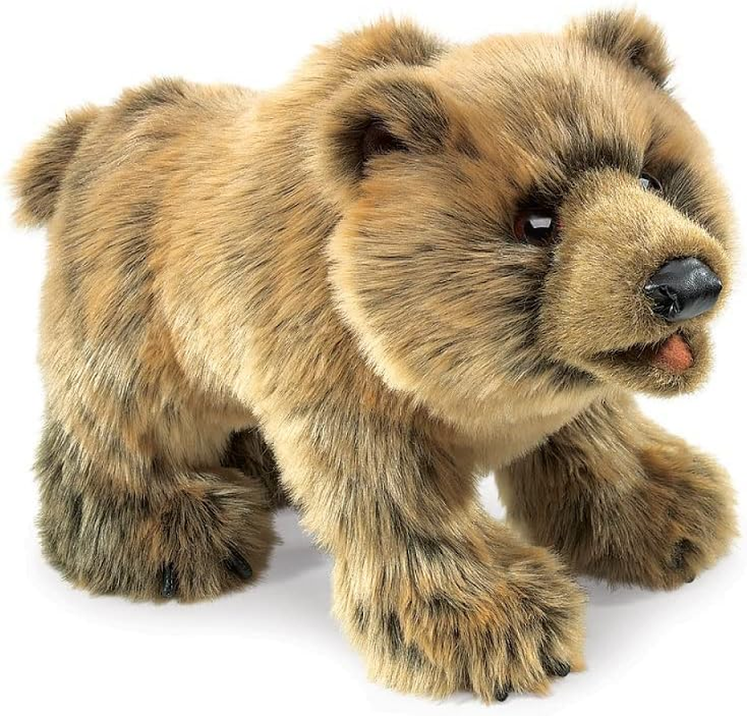 Folkmanis Puppets Grizzly Bear Hand Puppet