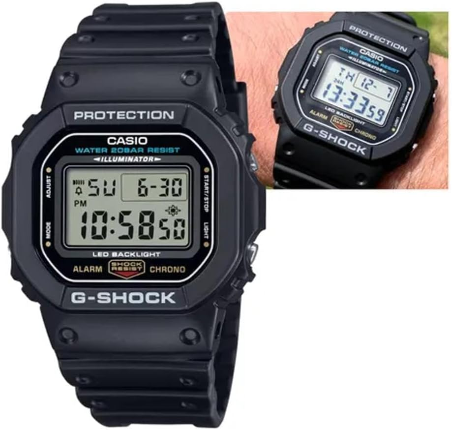 CASIO Men'S G-Shock Tough Solar Worldtime Power Saver Watch, Clear Dial, Black Band image number 1