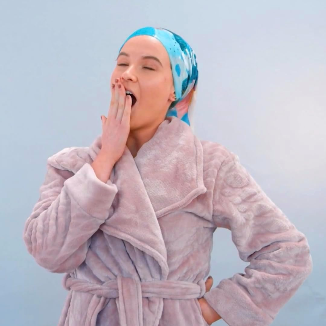 Cozy - Curly Hair Turban, Frizz Protector for Curly Hair, Frizz Protector for Hair Sleep, after Shower Curl Protection image number 2