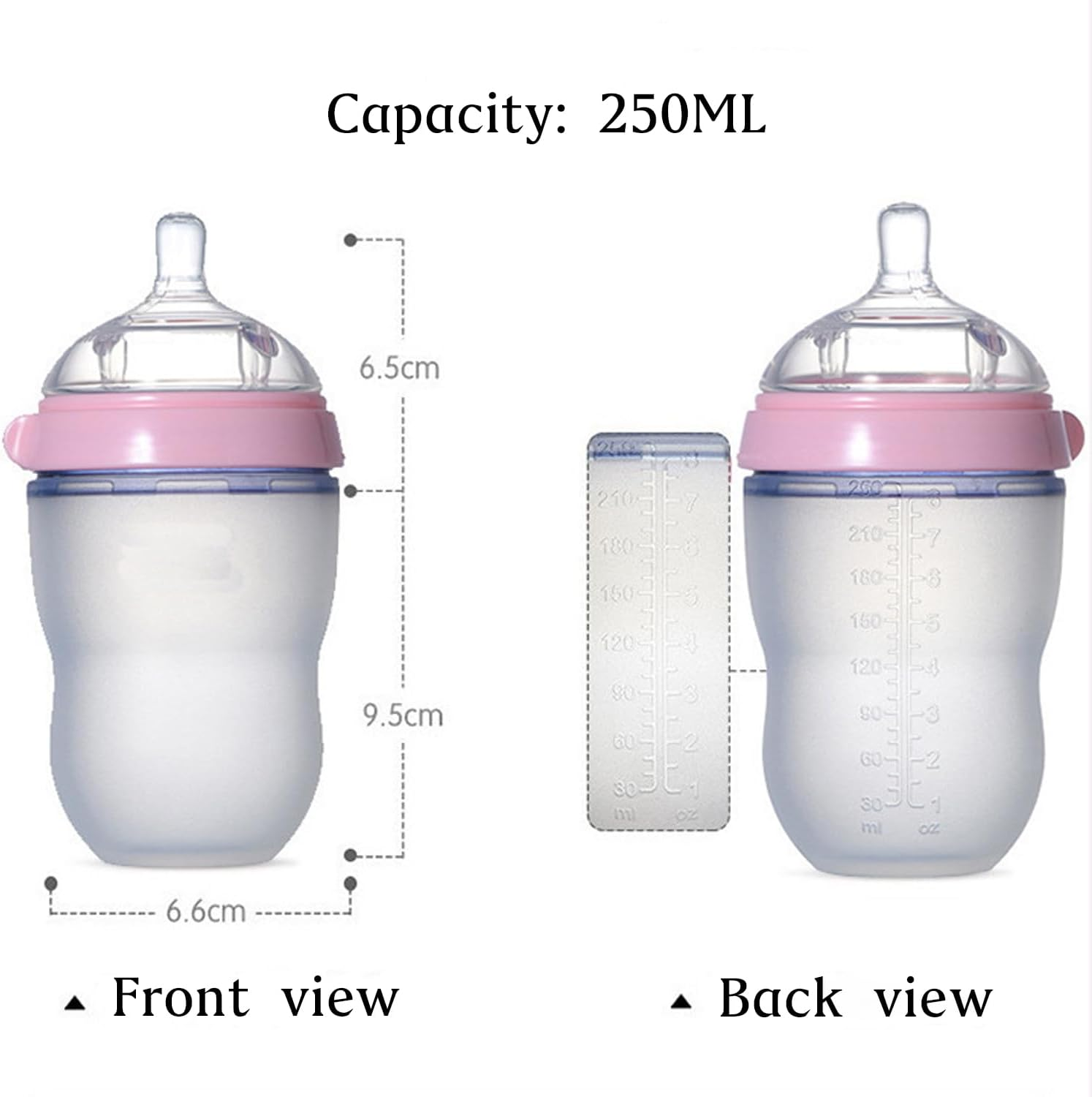 Baby Bottle Warmer & Sterilizer &ndash; Double Bottle Warmer for Baby Milk, Food & Formula, Fast Heating, Bpa-Free, Precise Temperature Control, 24H Keep Warm, Safe & Efficient (Pink) image number 2