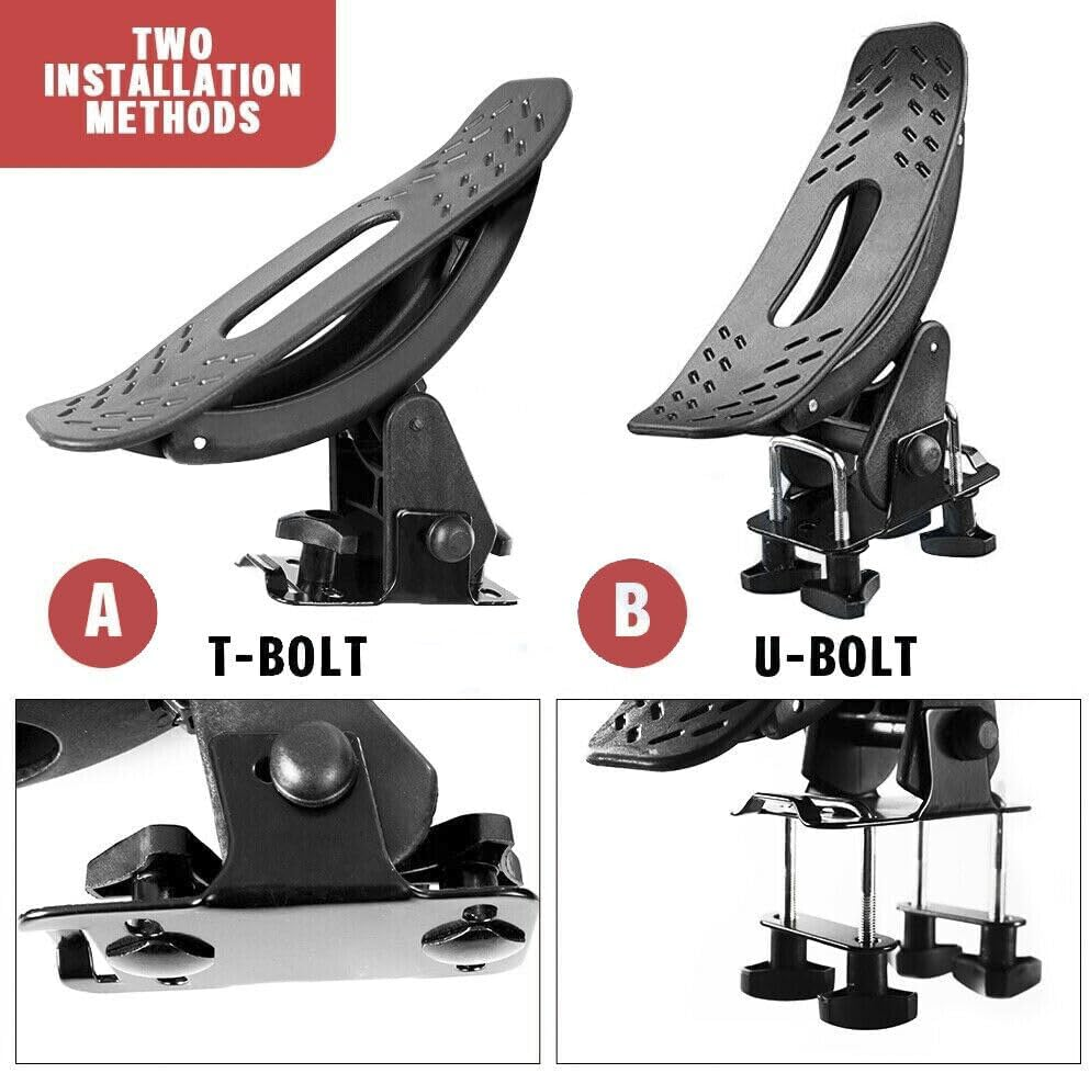 Leona Co Kayak Roof Racks Universal 4 Saddles Kayak Carrier Mount Roof Top Mounted on Roof Racks for Canoe Boat Paddle Board Surfboard Car SUV Crossbar image number 3