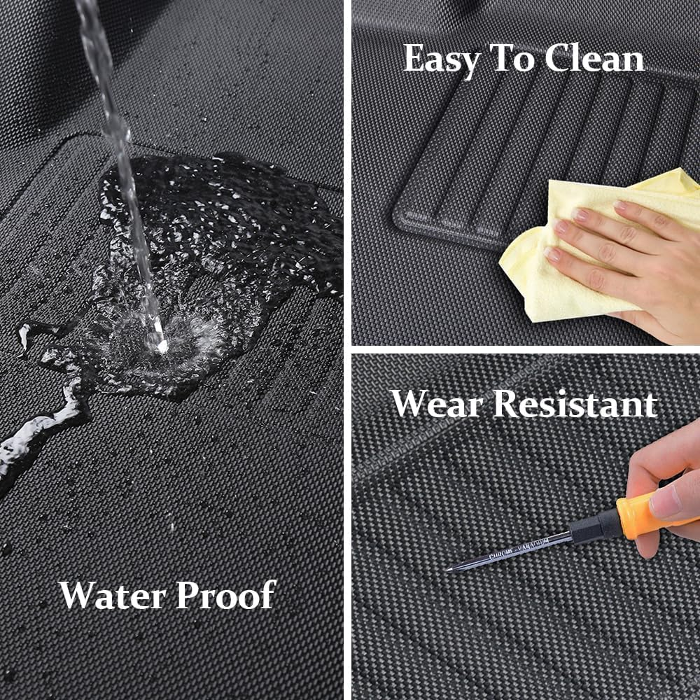 BYD Sealion 6 2025 Floor Mats Sealion 6 RHD (6Pcs) Front Rear Row Trunk Back Seat Cover Full Set Non-Slip Car Foot Pad FIT Premium (Boot Liner NOT FIT Essential) image number 1