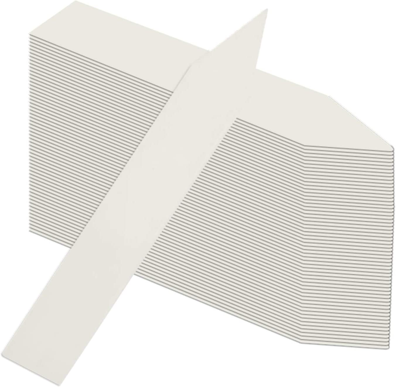 [Excellent] 100Pcs Plant Labels for Outdoor Garden, Plant Markers for Garden Waterproof, Plant Tags for Gardeners,White image number 1