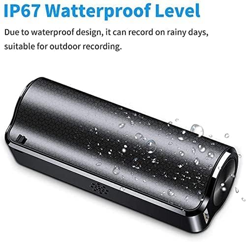 32GB Digital Voice Recorder, Magnetic Mini Voice Activated Recorder, 25 Days Long Battery Life, Suitable for HD Recording Meetings Interviews Classes Lectures