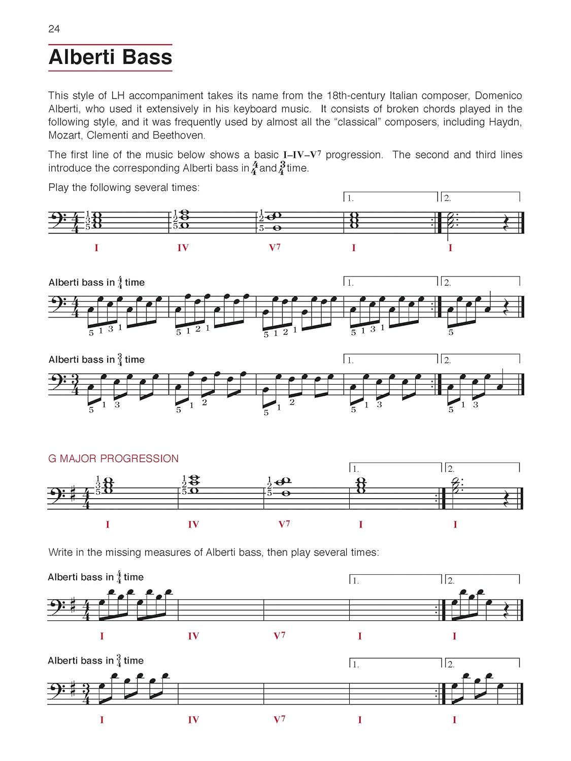 Alfred'S Basic Adult All in One Course 3 image number 4