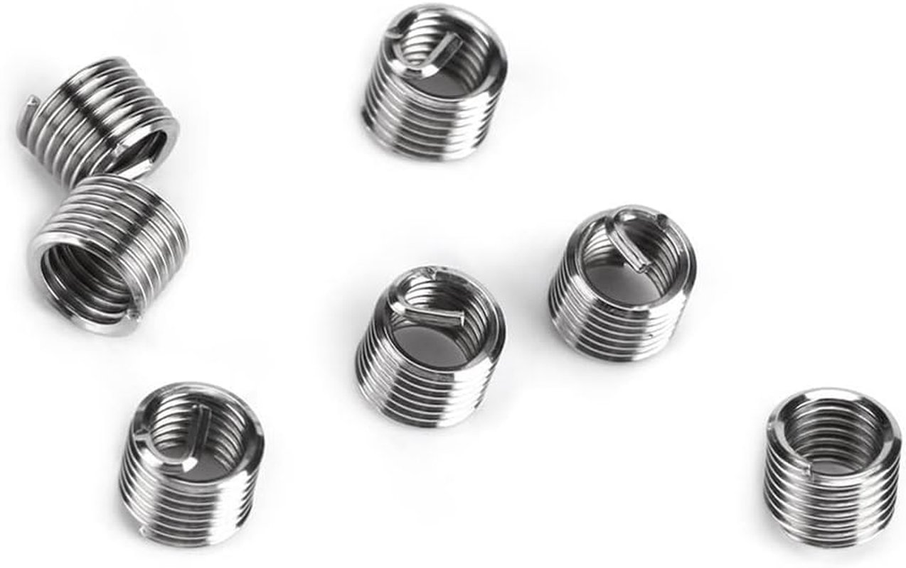 30Pcs Metric Thread Repair Insert Kit M3 M4 M7 M9 M11 Car Pro Coil Tool M4*0.7 image number 4