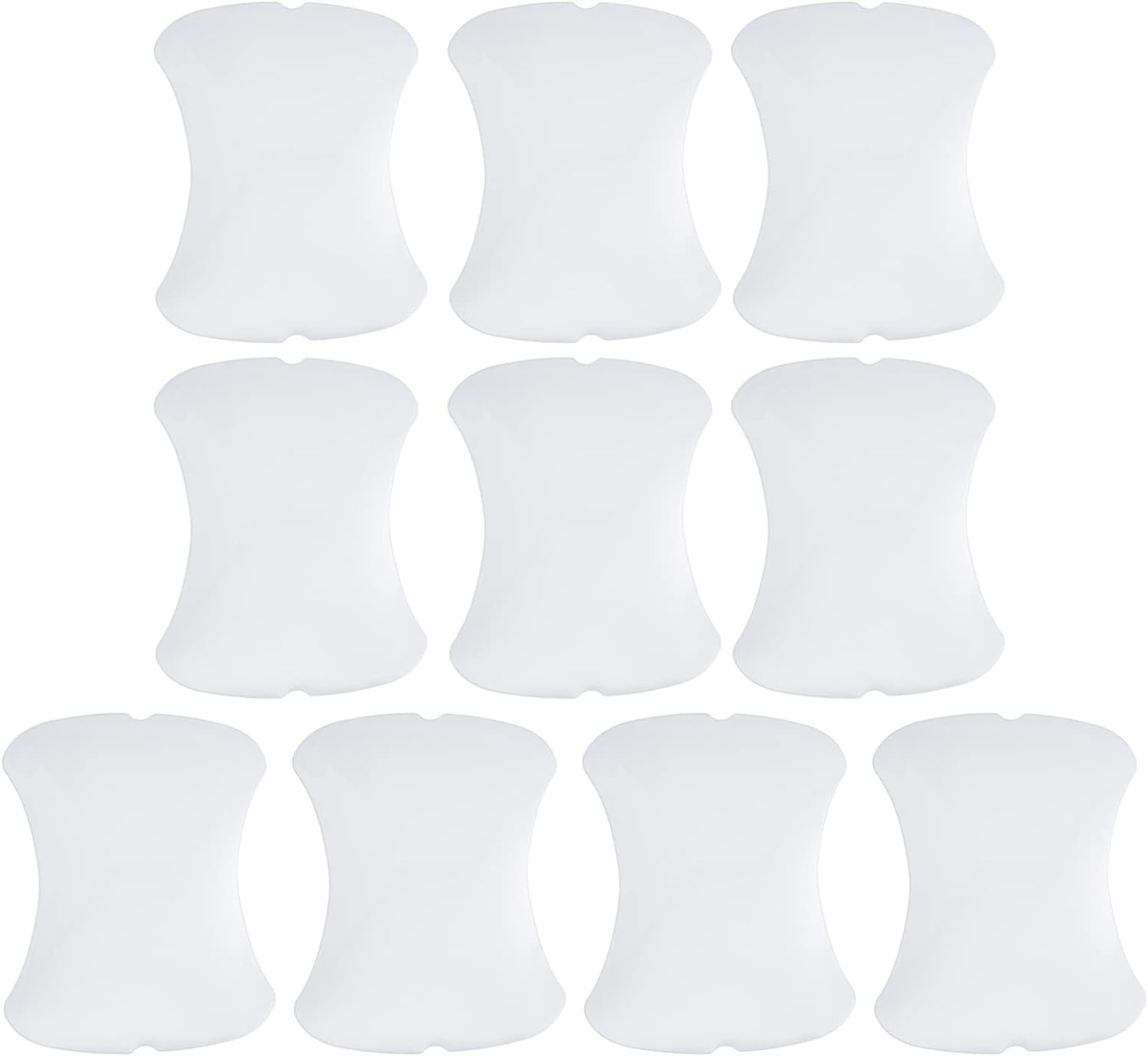 POPETPOP Clear Sheet Protectors 2 Sets Invisible Car Door Handle Scratch Protector Transparent Door Handle Paint Scratch Protection Film Car Door Handle Cup Guard for Grip Recesses Car Door Protector image number 1