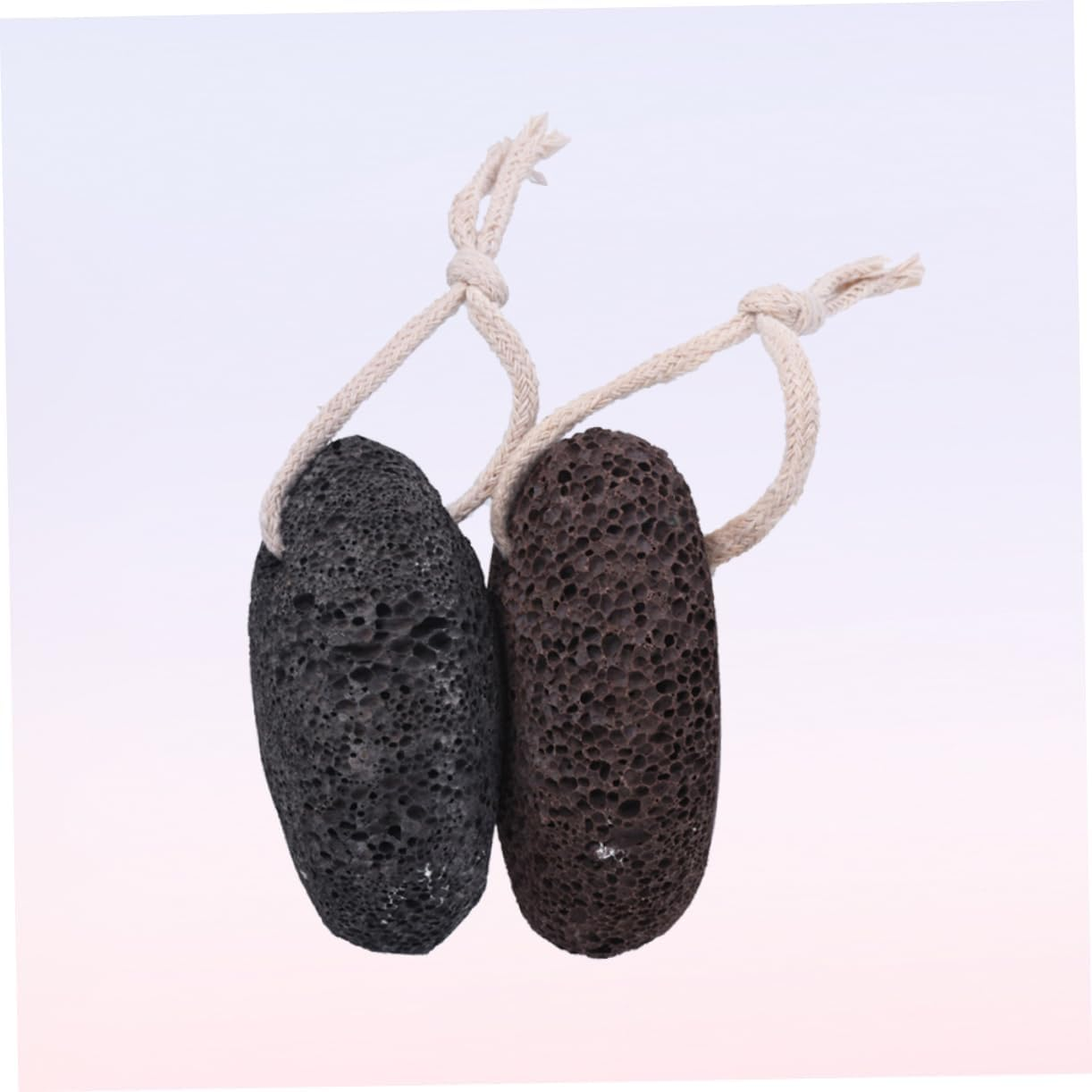 Ipetboom 2Pcs Natural Lava Stone Foot Washboard Callus Remover Exfoliating Pumice Stone for Feet Heels and Palm image number 4