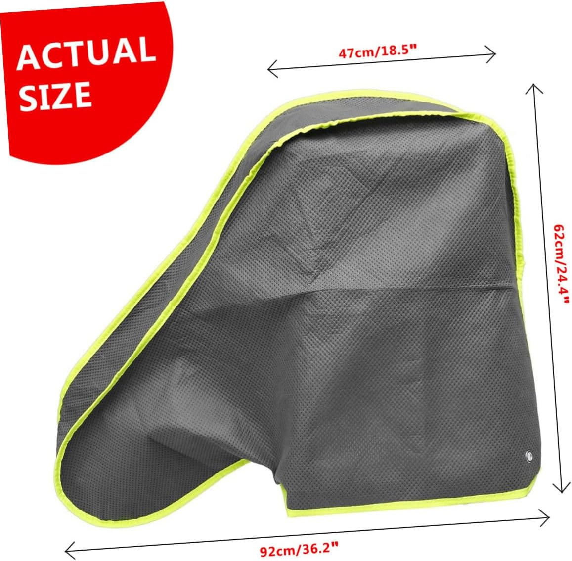 4-Layer Non-Woven Fabric Waterproof Trailer Hitch Cover Protector for Caravan and Tow Bar, Dust and Rain Resistant Tow Tongue Cover for Outdoor Towing Accessories image number 3