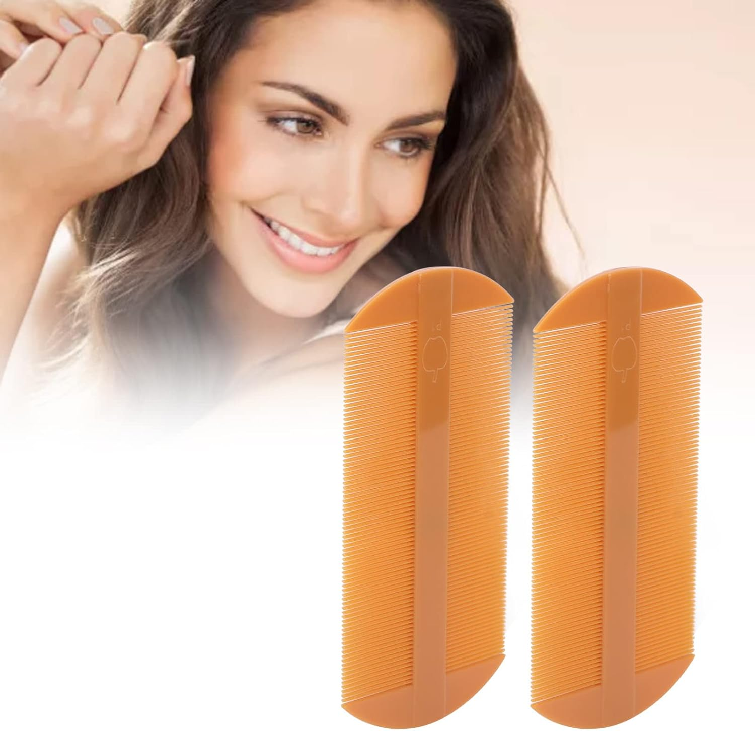 Head Licking Comb, Universal Styling Comb, Anti-Static Heat-Resistant Comb, Fine-Tooth Hair Comb, Plastic, Remove Lice, Lice Eggs, Dandruff, Universal for Unisex and for Cats Dogs10Pcs image number 6