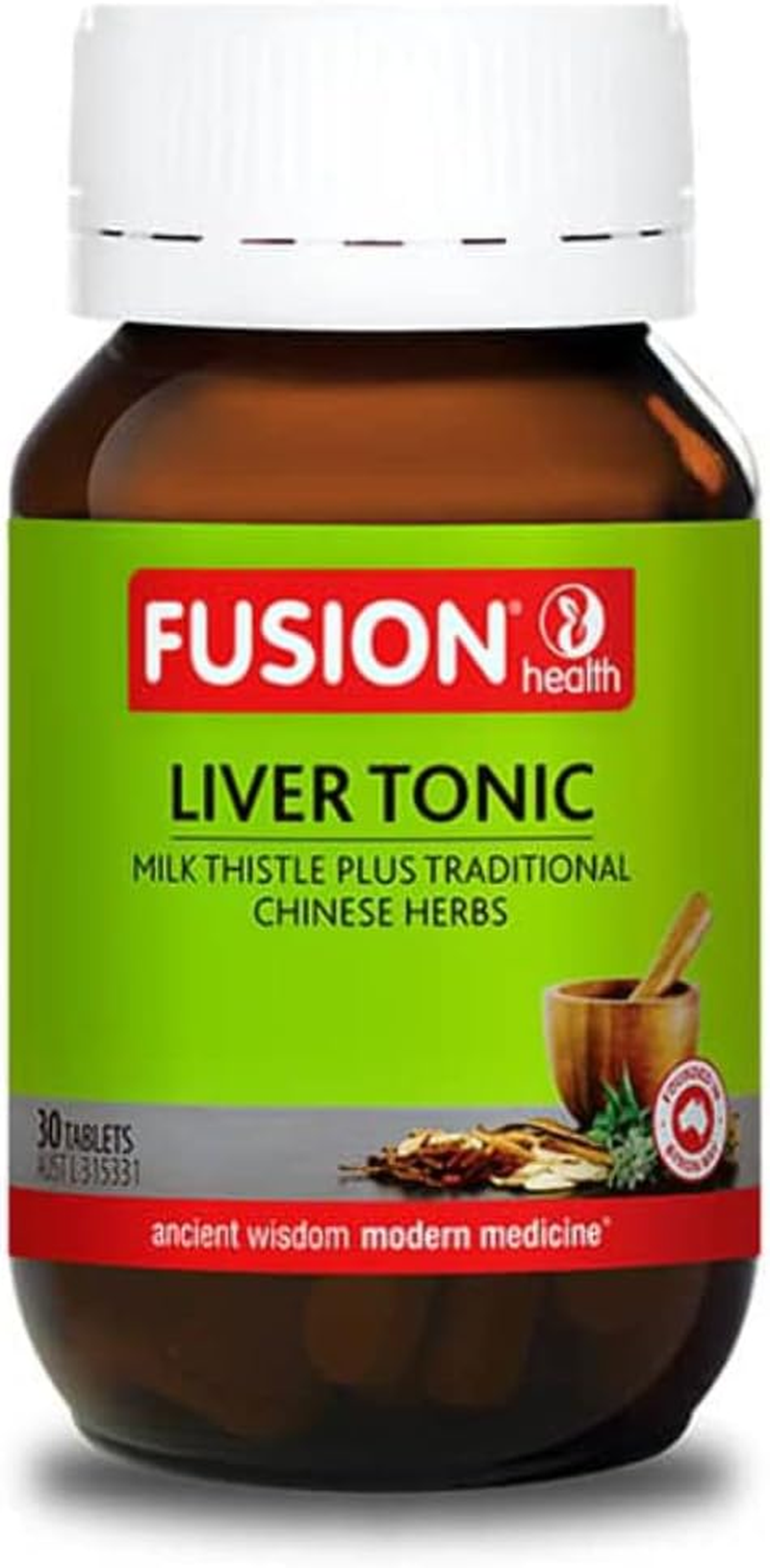 Liver Tonic 60 Tablets by Fusion Health image number 2