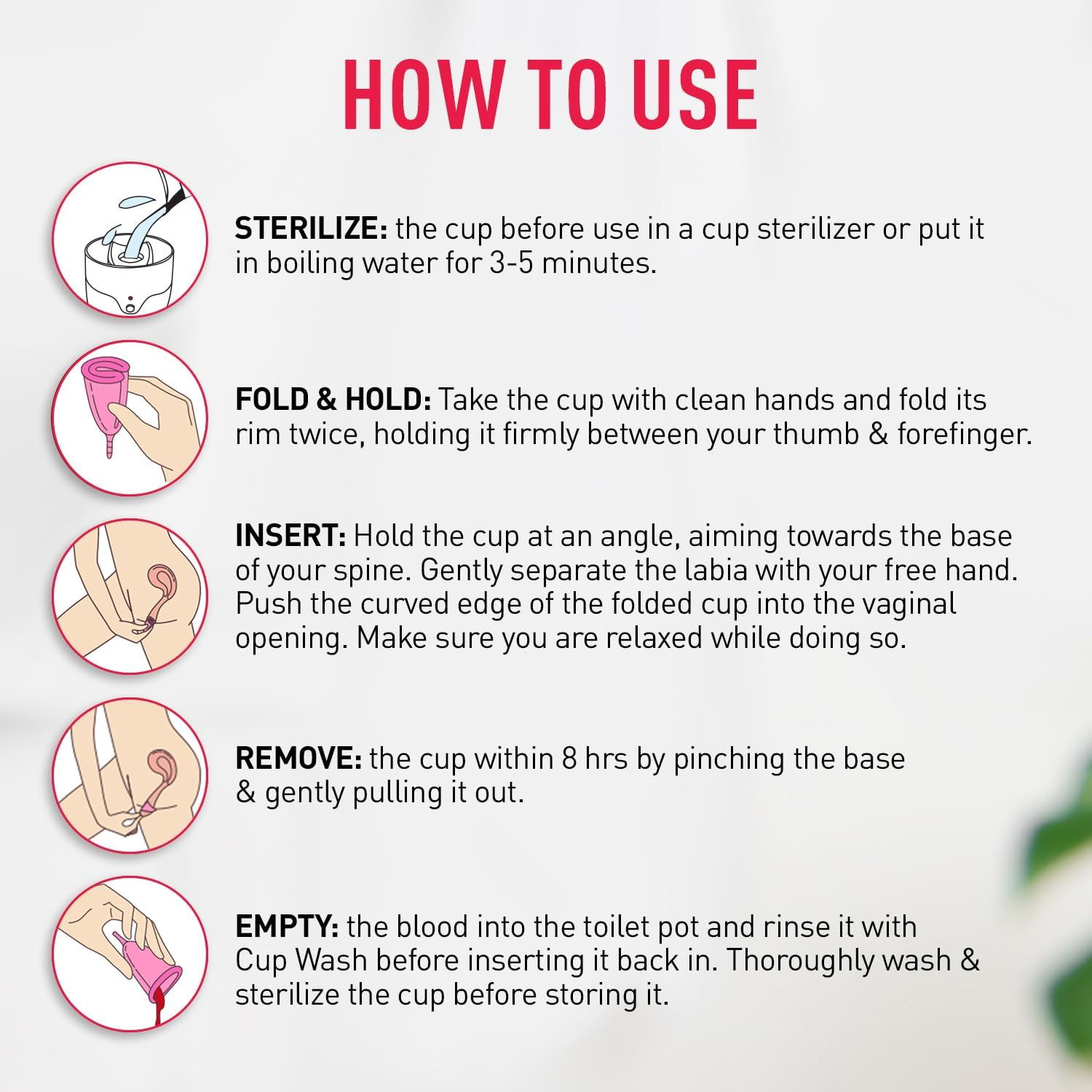 Sirona Reusable Menstrual Cup Large | Reusable Period Cup | Tampon and Pad Alternative | Super Heavy Flow image number 4