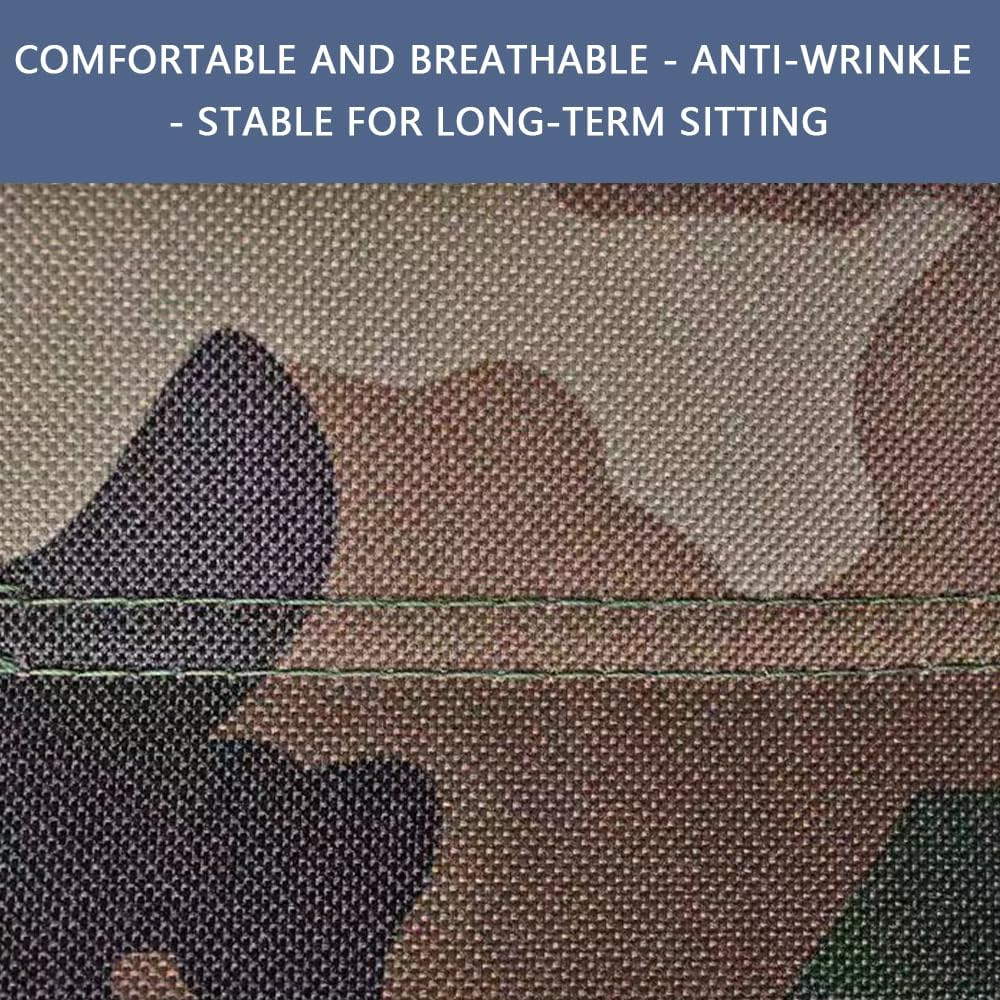 Portable Folding Fishing Chair with Cooler Bag &ndash; Compact and Lightweight Camping Stool with Backrest and Storage Backpack &ndash; Small Outdoor Chair for Hiking, Fishing and Camping image number 2