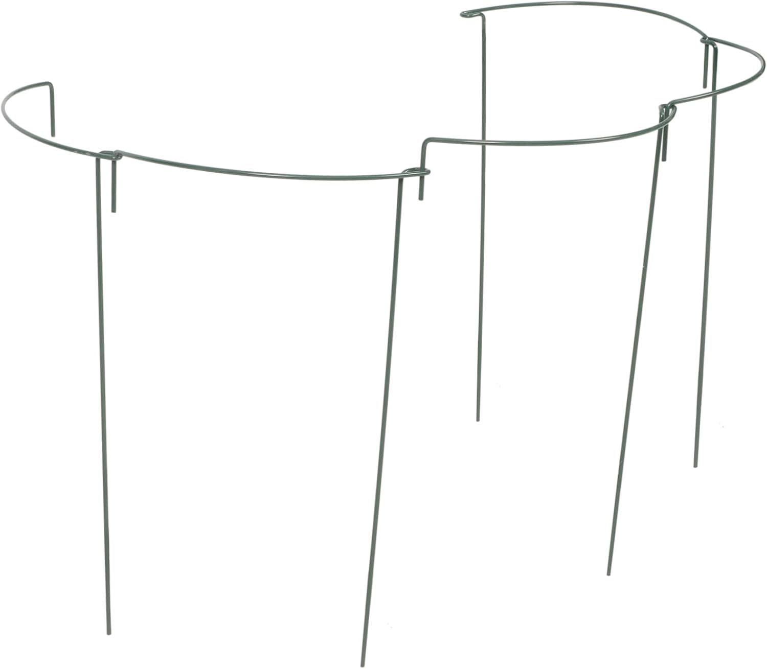 5Pcs Plant Trellis Support for Climbing Plants Curved Flower Bracket for Use Garden Stake Height