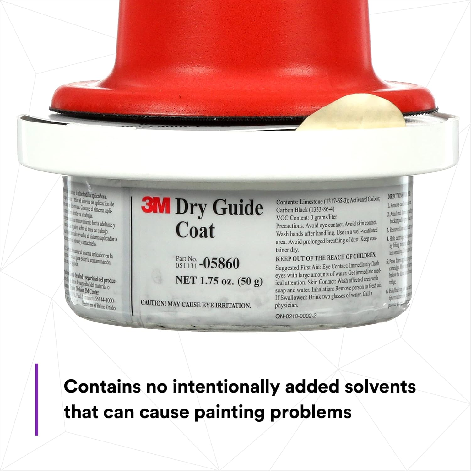 3M 05861 Dry Guide Coat Cartridge and Applicator Kit - 50 G image number 2