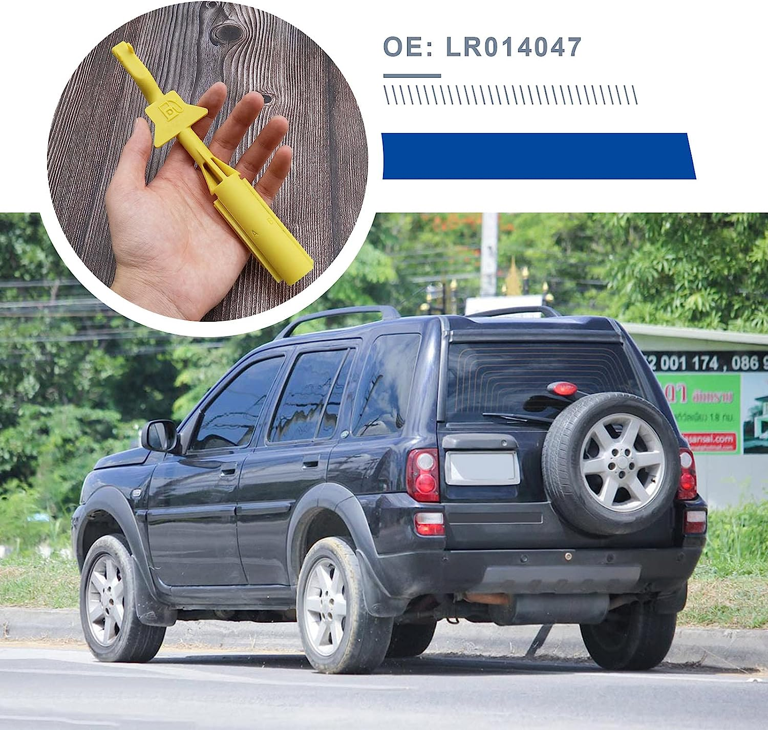 Emsea Fuel Cap Unlocker LR014047 Fuel Filler Restrictor Tool Fuel Tank Filler Neck Restrictor Compatible with Land Rover Freelander 2 Discovery 3 4 Range Rover Sport/Evoque image number 2