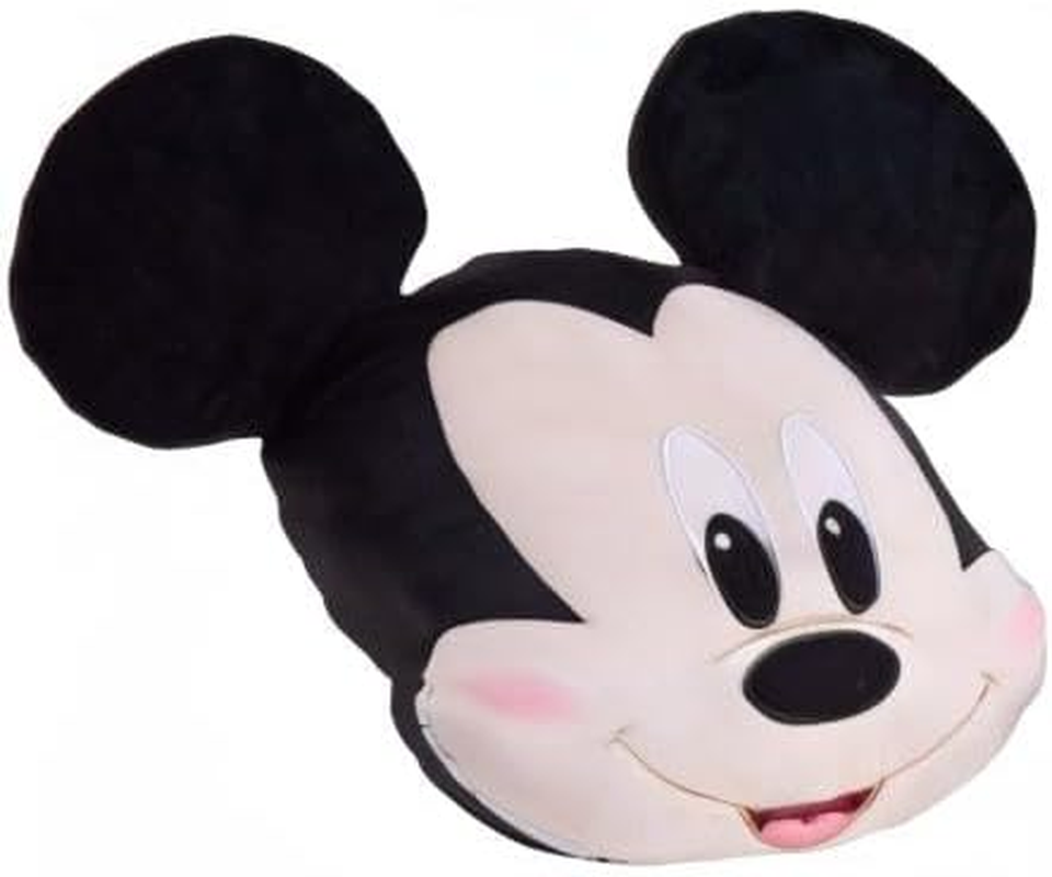 Disney Classics Character Heads, Mickey Mouse, 13-Inch Plush, Soft Pillow Buddy Toy for Kids image number 3