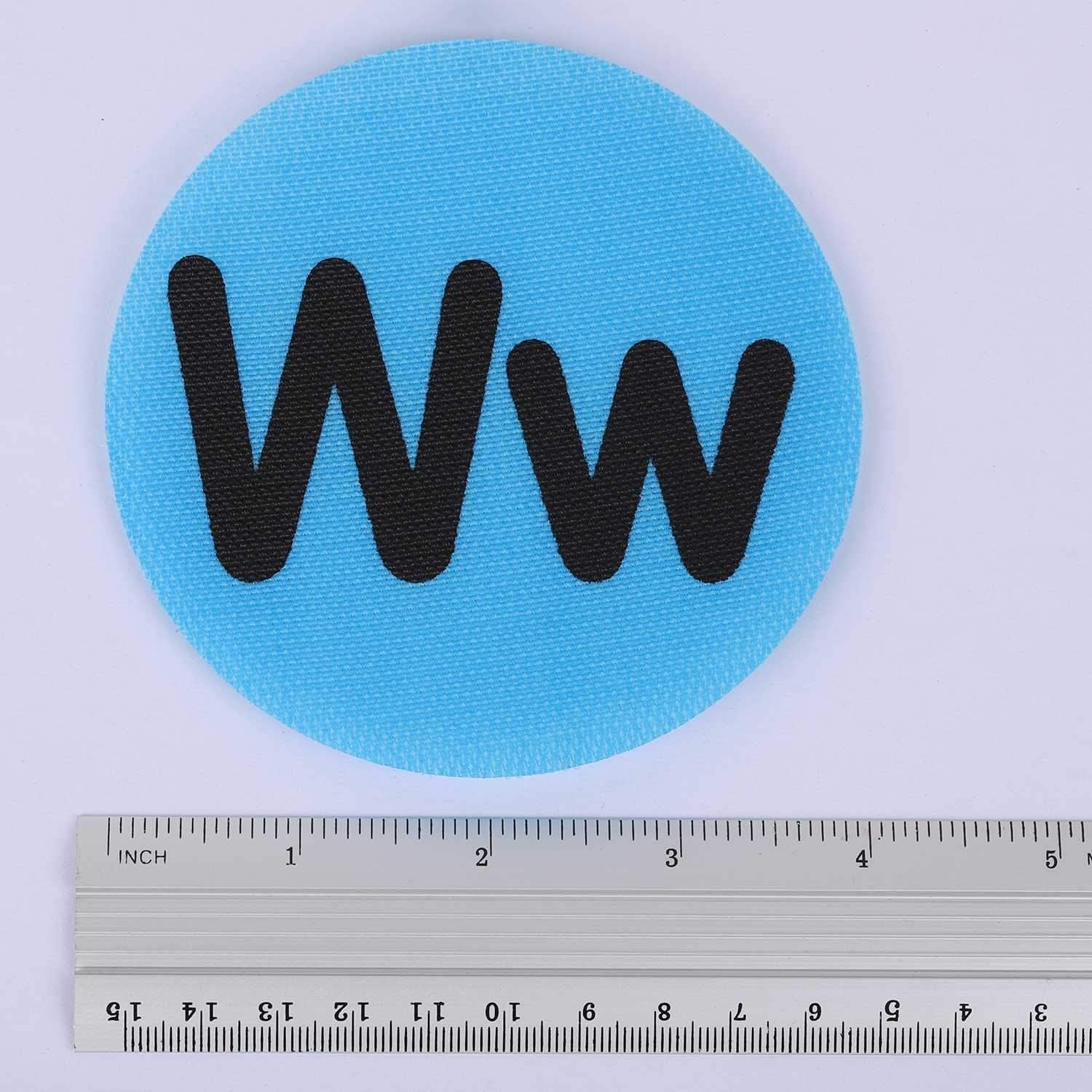 60 Pieces Carpet Spot Sit Markers, 4 Inches Diameter Floor Spots for School,Teachers,Classroom and Kids (1~34 Numbers and A~Z Alphabet) image number 3