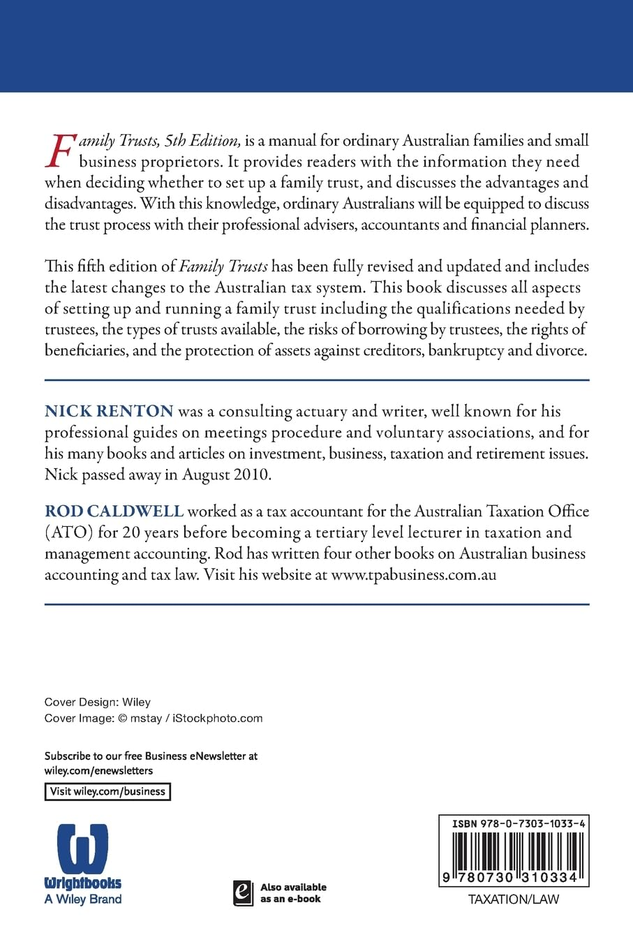 Family Trusts: a Plain English Guide for Australian Families