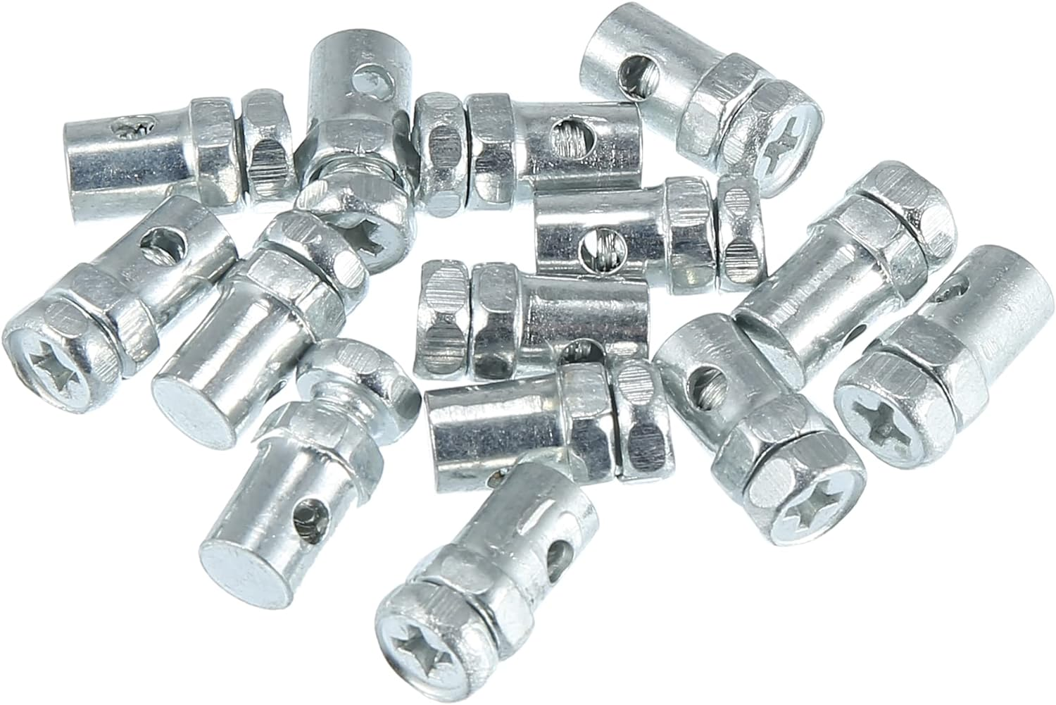 Uxcell 14Pcs 4Mm Thread Dia Universal Motorcycle Brake Line Cable Wire Screws Fastener image number 1