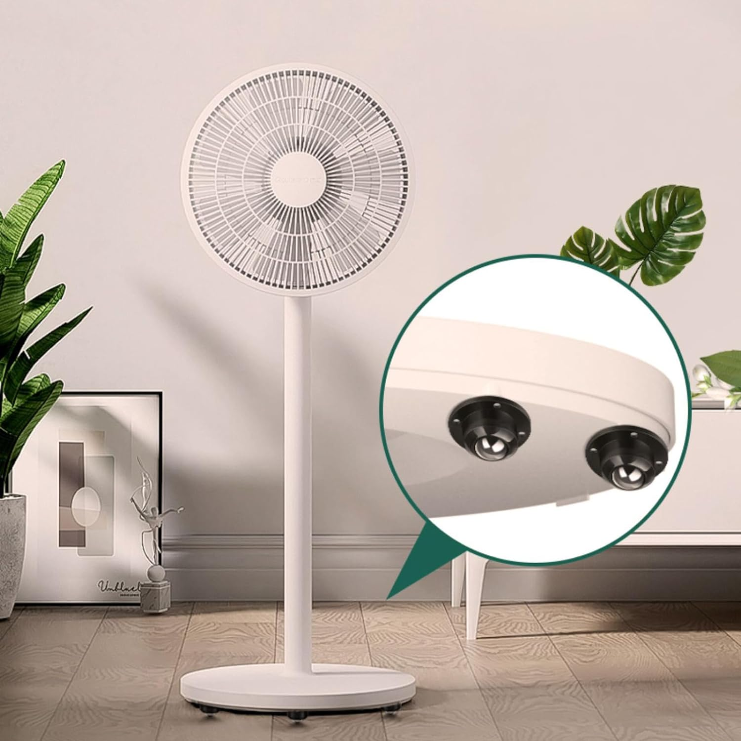 4 Pack Self Adhesive Mini Caster Wheels,Stainless Paste Universal Wheel,360 Degree Rotation Sticky Pulley for Small Appliances Furniture Various Storage Bins image number 2