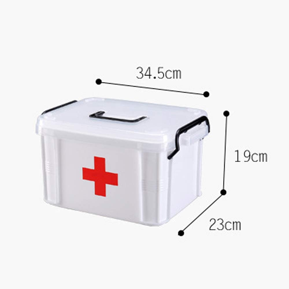Zitan Medicine Chest with Handle First Aid Kit II - 34.5 Cm X 23 Cm X 19 Cm image number 4
