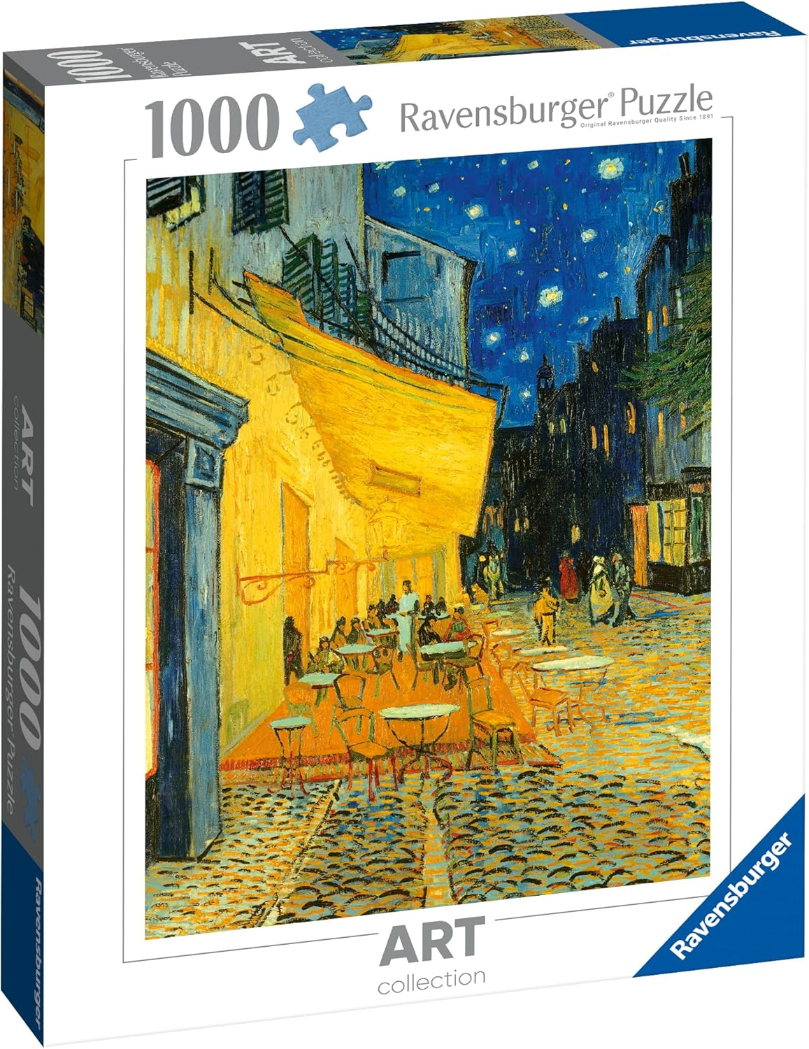 Ravensburger Van Gogh Cafe at Night Puzzle &ndash; 1000 Pieces Jigsaw for Adults & Teens image number 5
