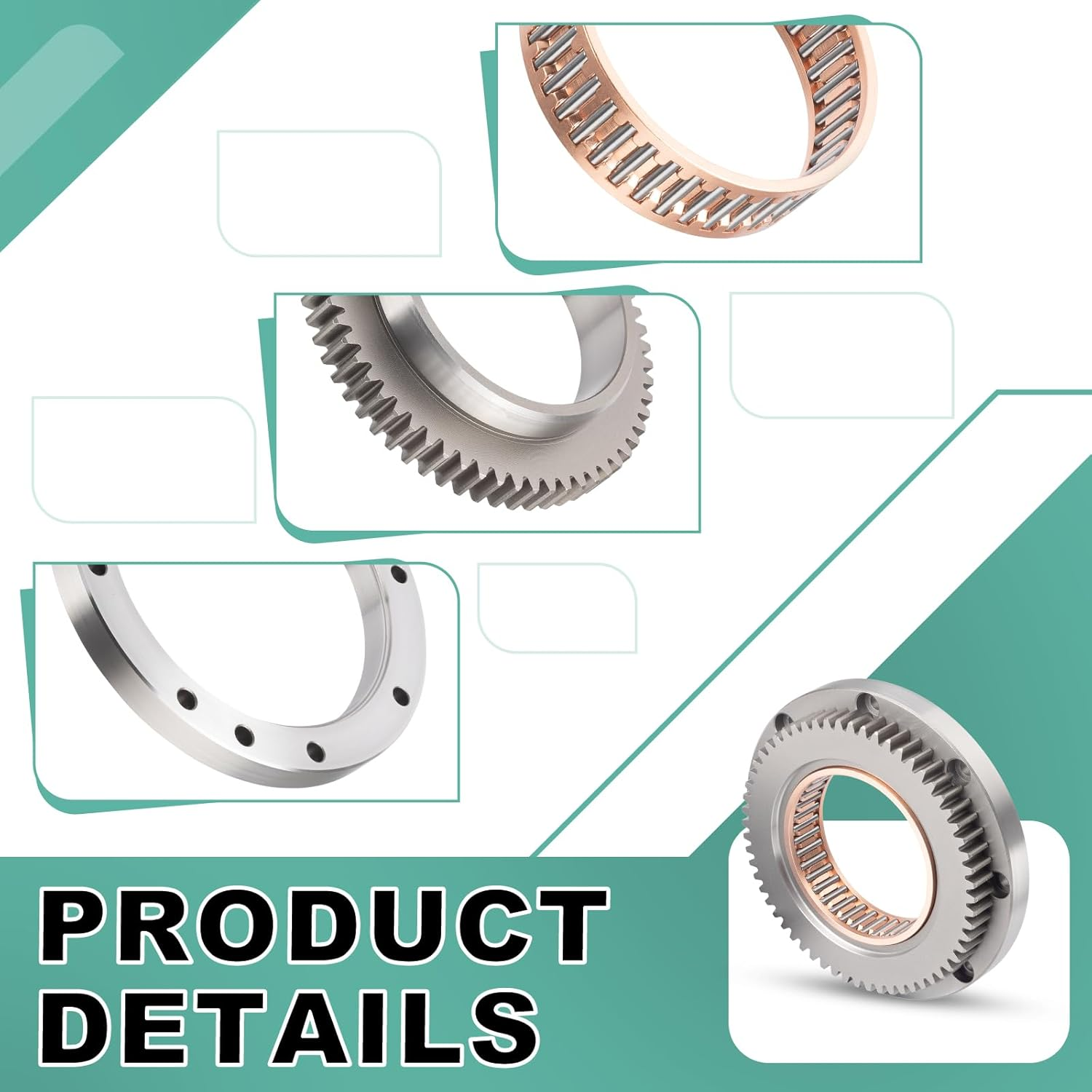 Puller Tool & One Way Starter Clutch Bearing Idler Gear Kit for Yamaha XVS1100 V-Star 1100 1999-2009 image number 4