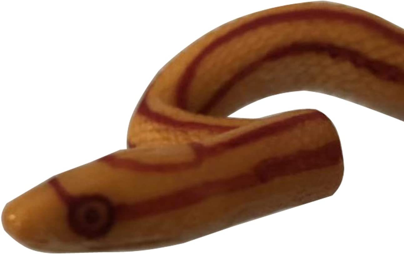 Realistic Rubber Fake Corn Snake Toy for Garden Props and Practical Joke image number 3