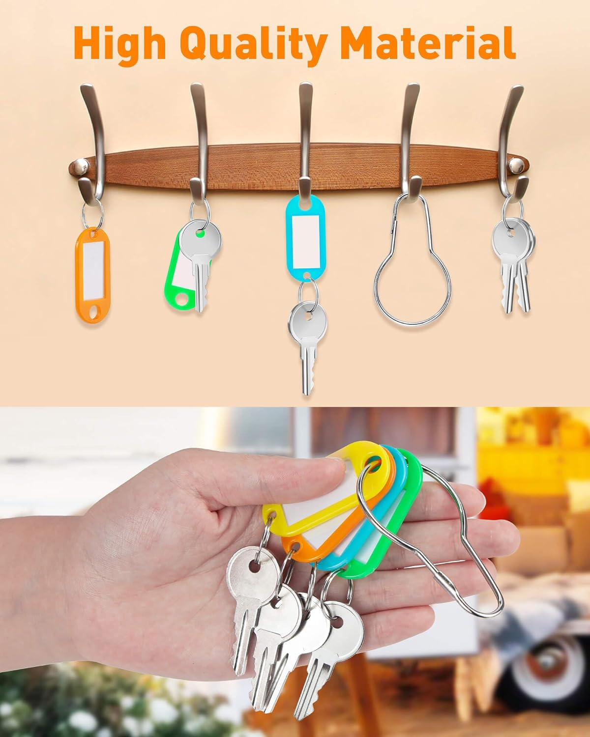 CH751 Key, RV Keys, RV Replacement Keys for RV Campers Storage Cabinets, Universal Key Pack of 4 image number 2