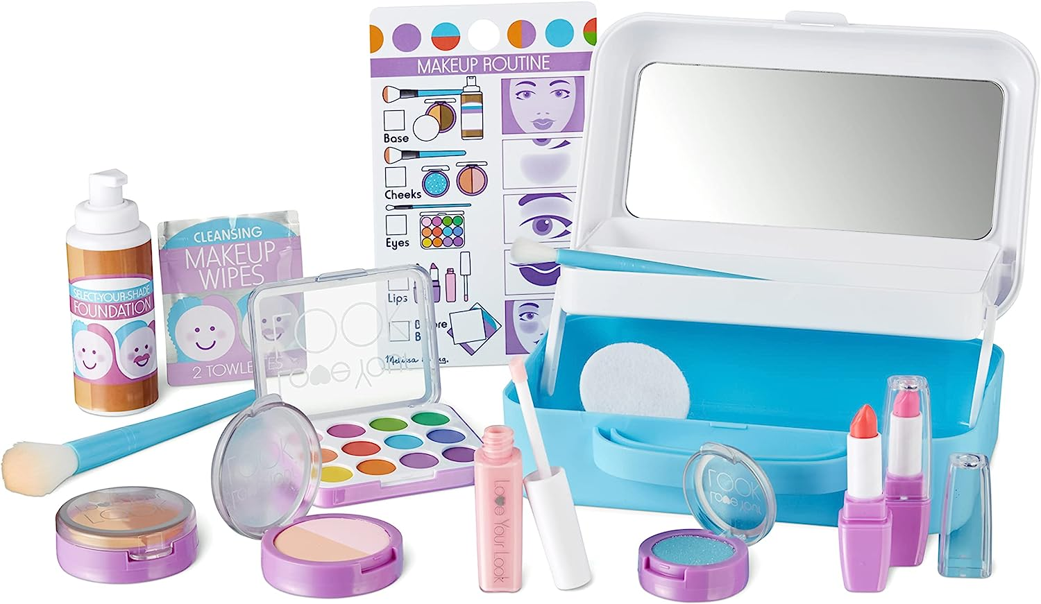 Melissa & Doug - Love Your Look - Makeup Kit Play Set image number 2