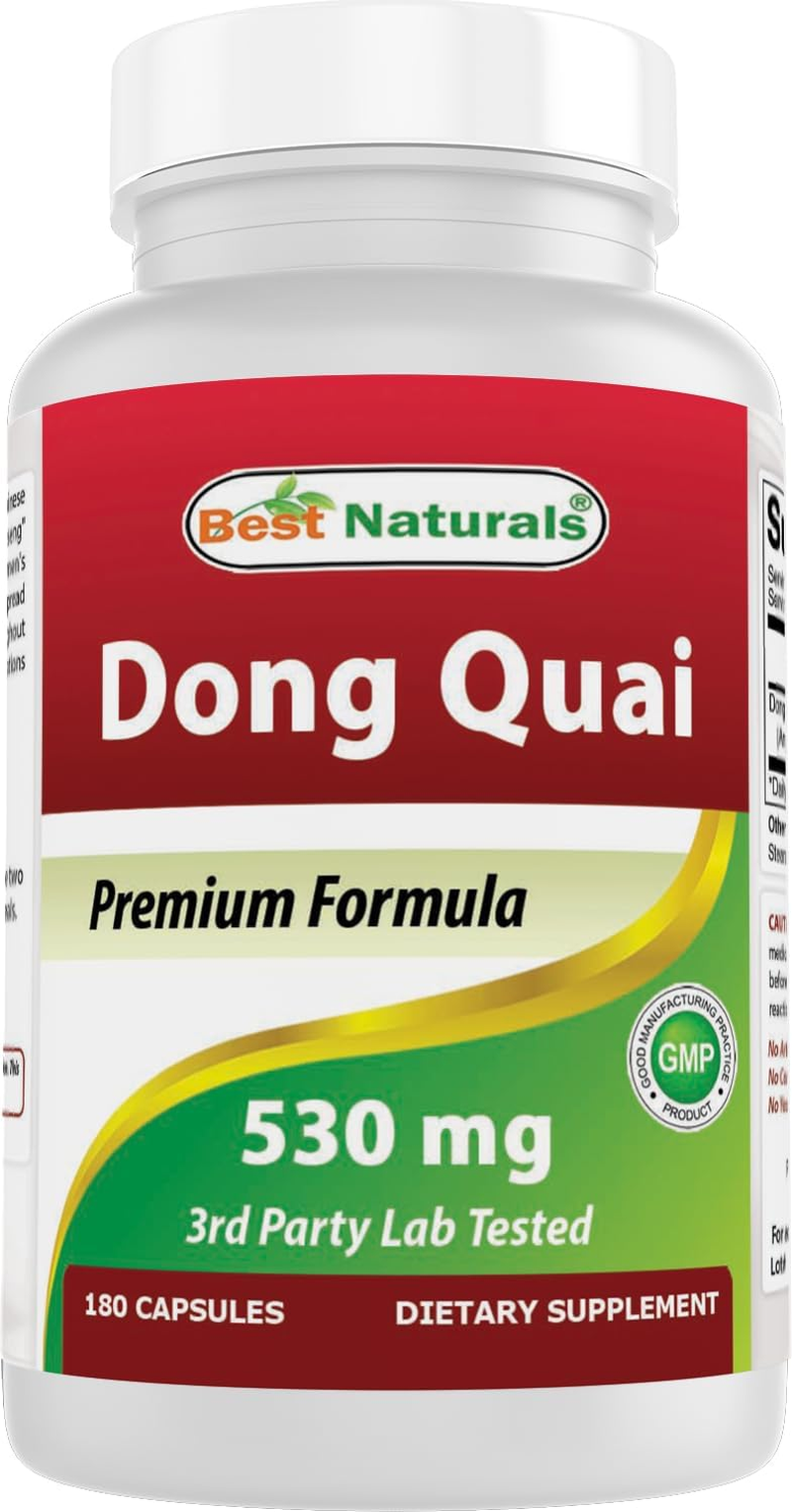 Best Naturals Dong Quai 530 Mg 180 Capsules image number 3