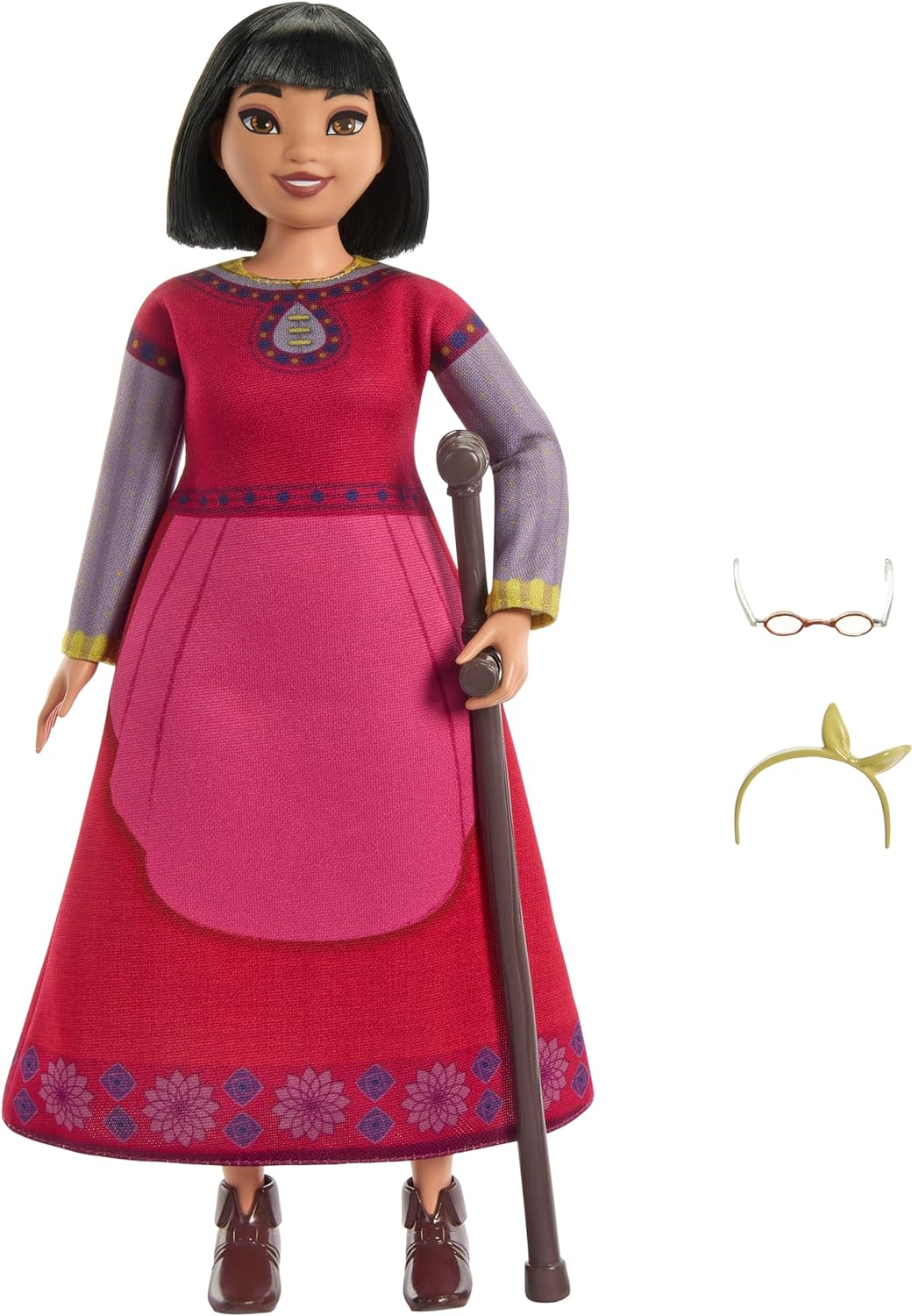 Mattel Disney'S Wish Dahlia of Rosas Posable Fashion Doll, Including Removable Clothes and Accessories image number 3