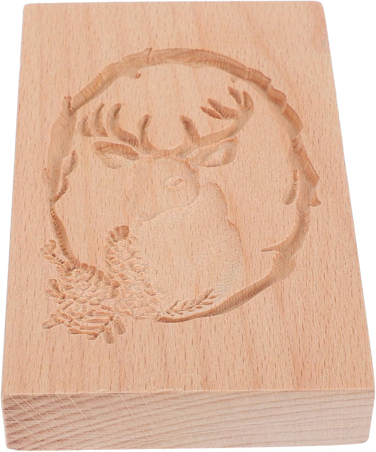 Wooden DIY Cookie Cutters Baking Tools Reindeer Shaped Mold for Christmas Cookies image number 5