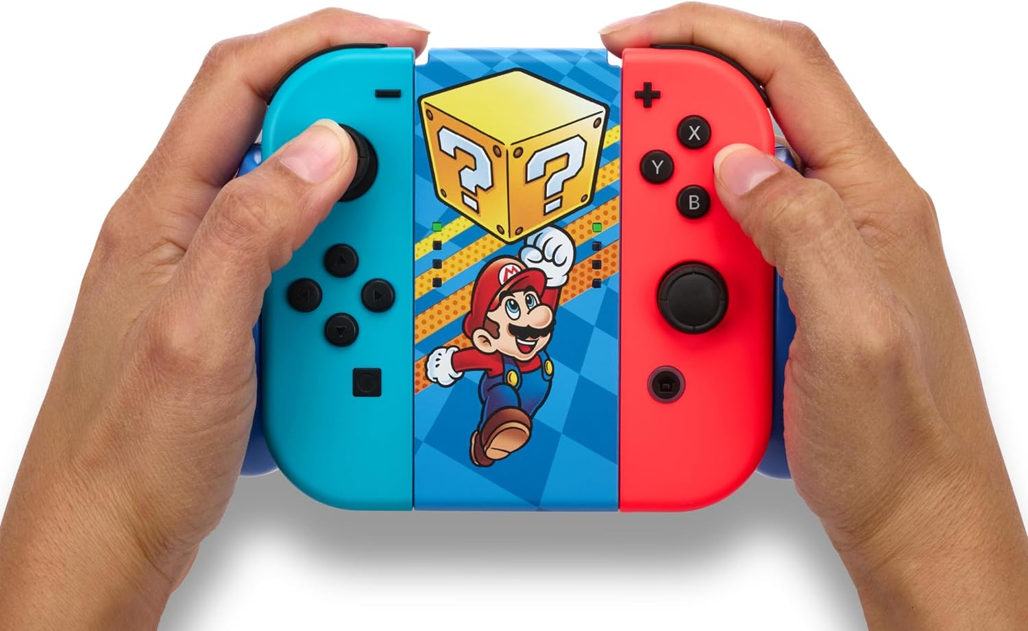 Powera Joy-Con Comfort Grip for Nintendo Switch, Mystery Block Mario image number 3