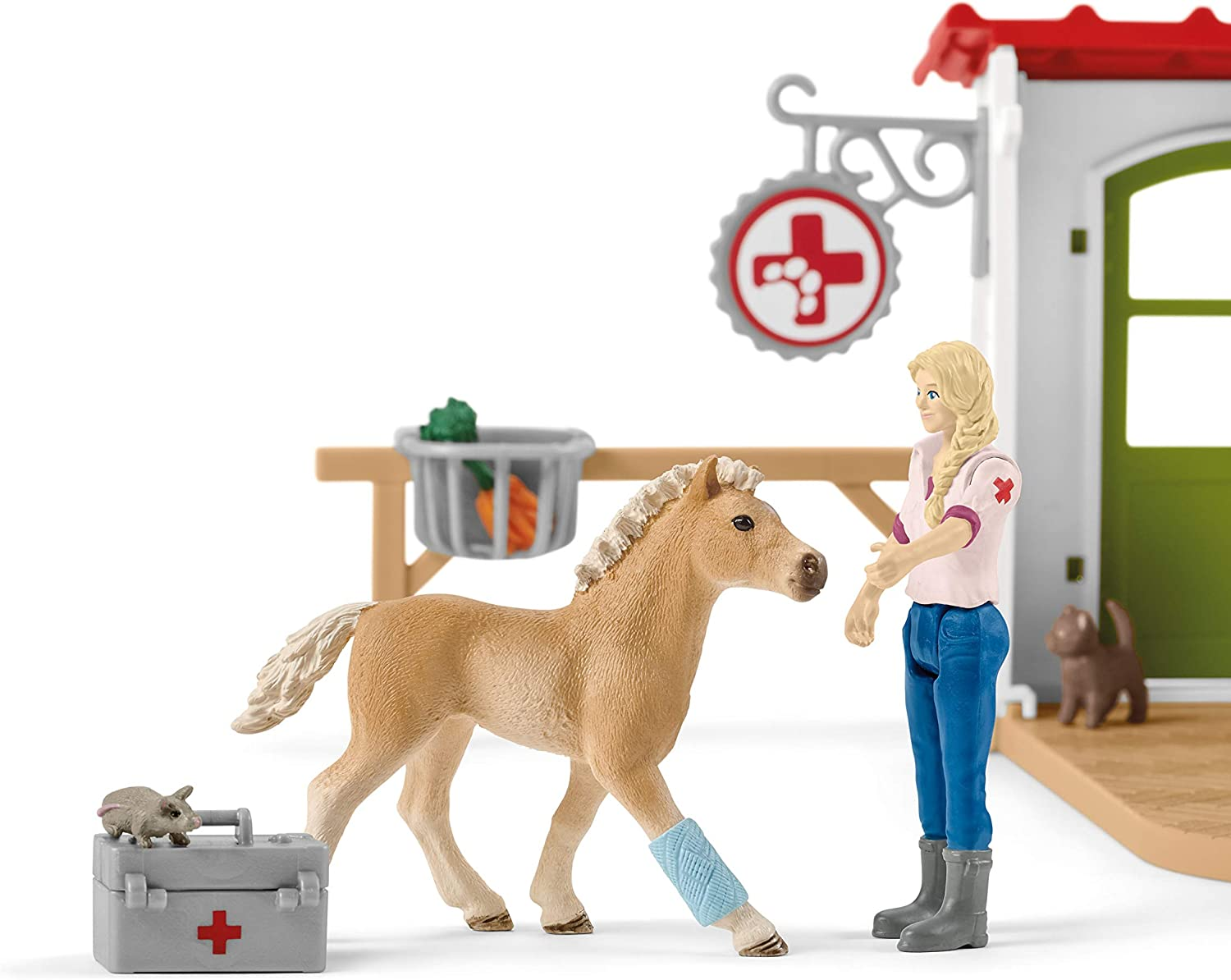 Schleich - Veterinarian Practice with Pets