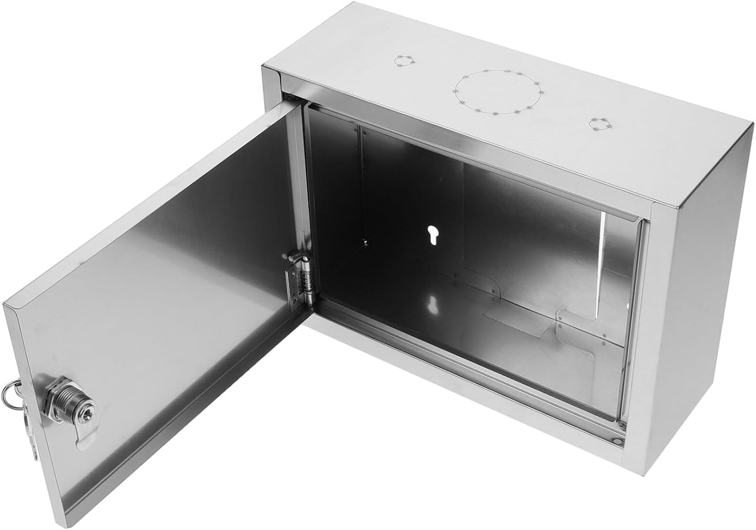 Milisten Wall-Mounted Box with Box Multi-Use Secure Storage and Mails and Sturdy Outdoor image number 3