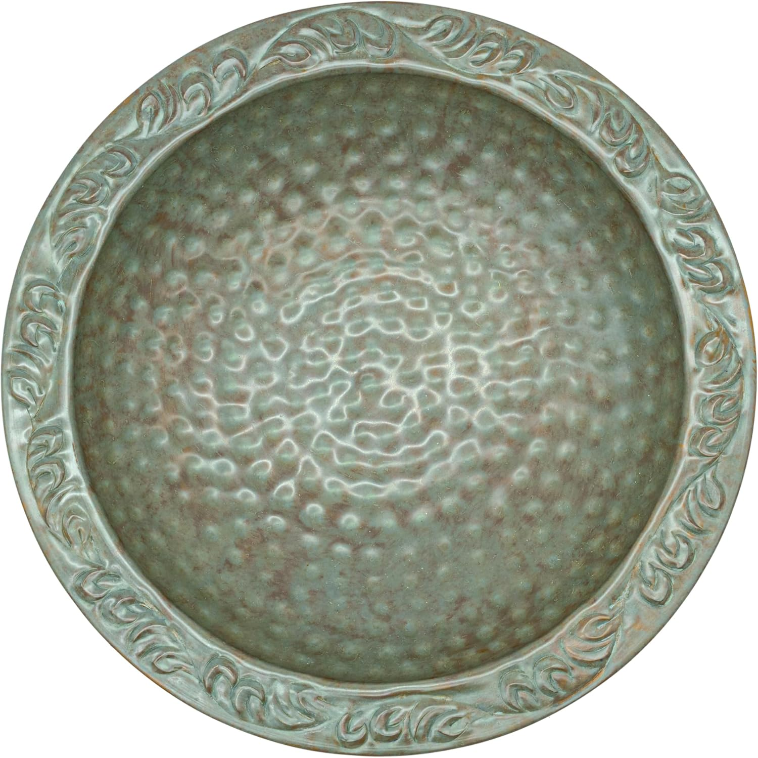 Good Directions Blue Verde Bird Bath on Garden Pole 13' image number 2