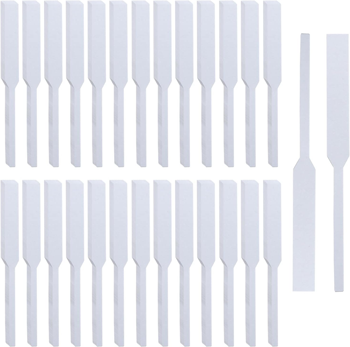600Pcs Perfume Test Strips Paper Perfume Testing Strips Disposable Perfume Test Paper White Perfume Test Strips Essential Oils Test Card for Perfume Fragrances Scents Testing (600) image number 5