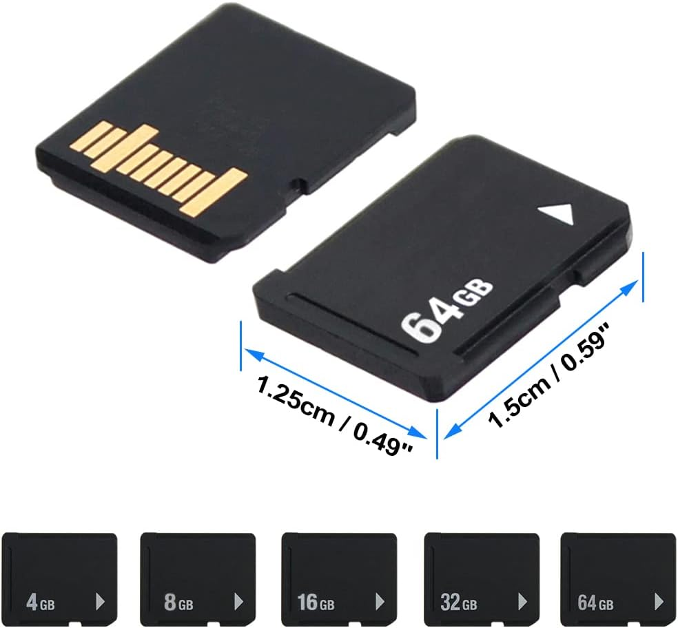 OSTENT 64GB Memory Card Stick Storage for Sony PS Vita PSV 1000/2000 PCH-1000/PCH-2000 Console PCH-Z641 image number 4