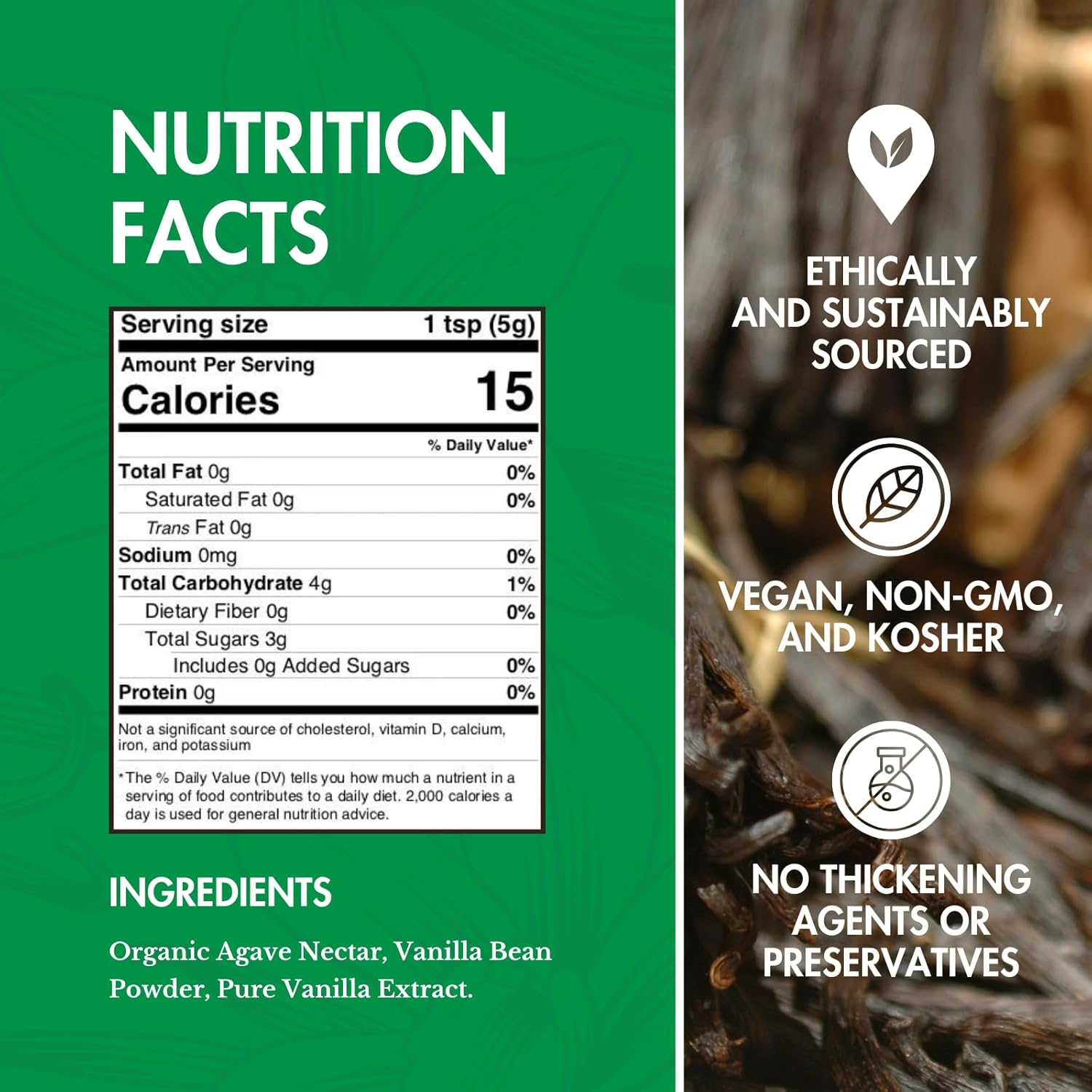 Native Vanilla - All Natural Pure Vanilla Bean Paste 118 Ml (4 Oz) - for Chefs and Home Cooking, Baking, and Dessert Making image number 3