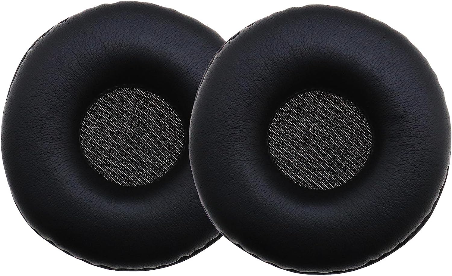 Pair of Headset Replacement Earpads Protein Leather Foam Ear Cushions Earphone Accessories Compatible with Sony WH-CH500/510/ZX3308BT/310/ZX100/ 600/V15 Headphones Black