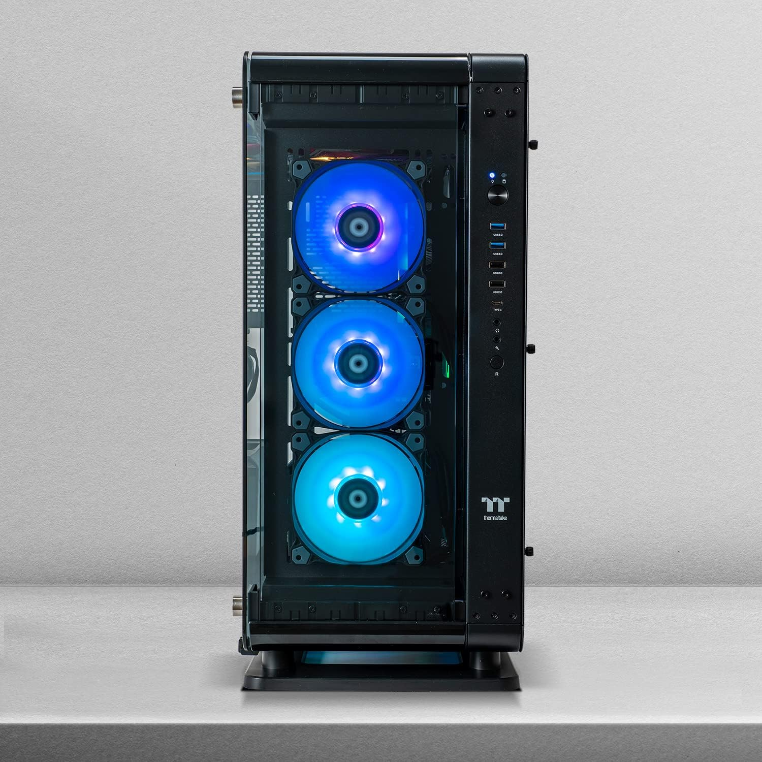 Thermaltake Computer System Valkyrie Streaming PC- AMD 5600X/ RTX 3060/ 16GB RGB Ram/Wifi/Core P6 Black, CA-4L2-00D1WA-01 image number 3