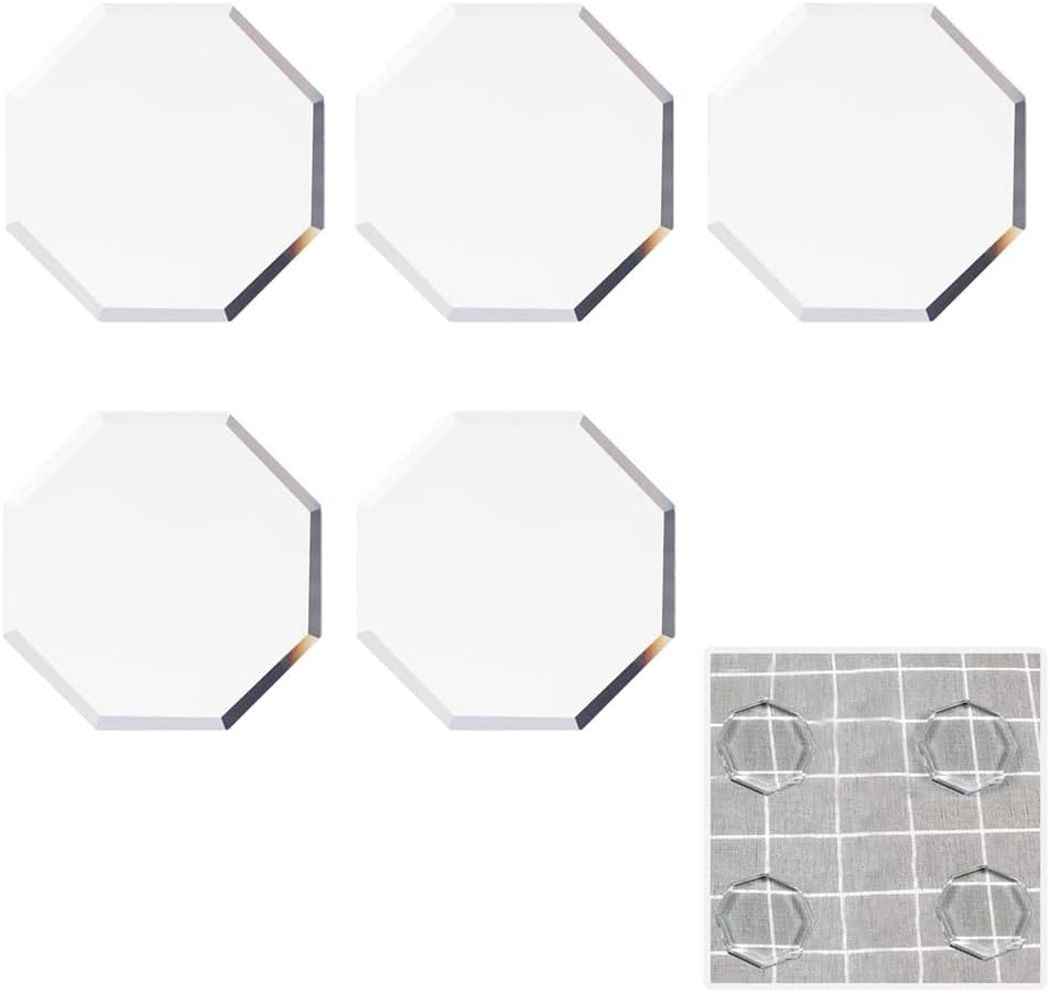 5PCS Glass Pattern Weights for Sewing, Fabric Sewing Weight Cloth Dressmaking Pattern Making and Sample Cutting Weights image number 2