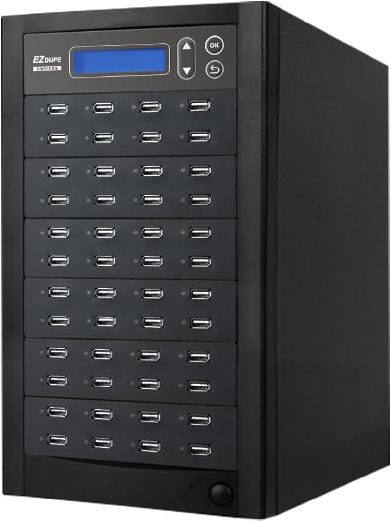 EZ DUPE 1-47 USB Pantera - USB Duplicator, Flash Drive/Memory Stick/Thumb Drive Tower Copier/Cloner/Eraser, Standalone