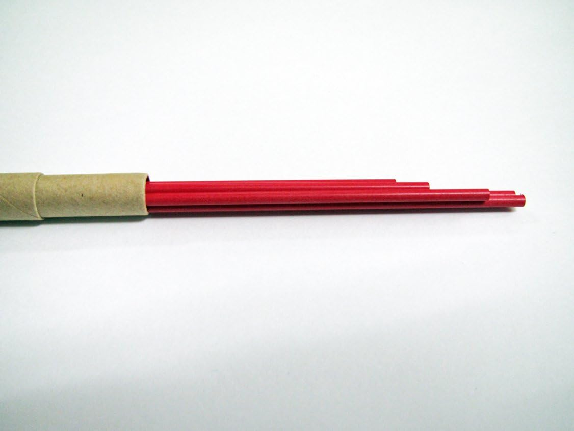 Kitaboshi 2.0Mm Lead Refills for Mechanical Pencil, Red Lead, 5Ea/Pk (OTP-200RD)
