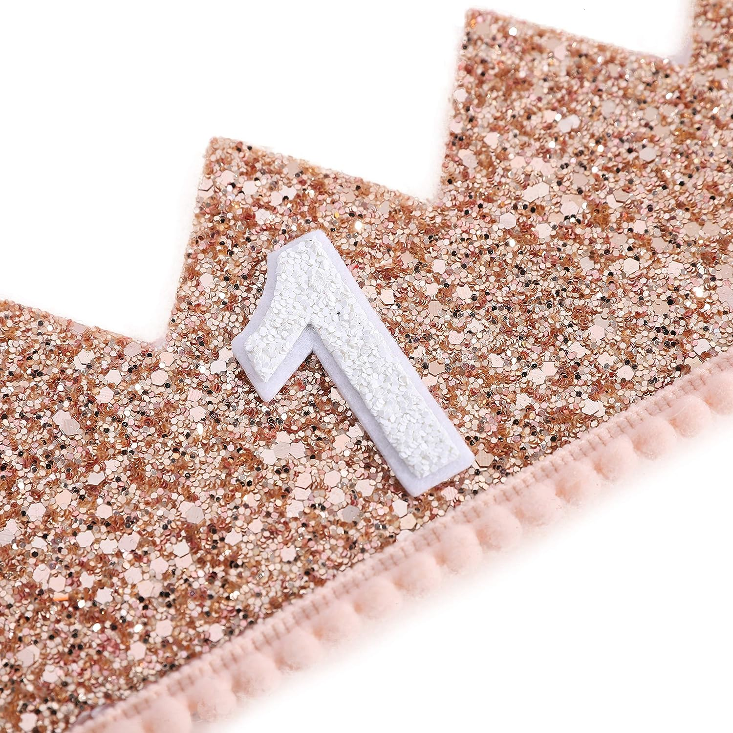 Glitter Crown for 1St Birthday - First Birthday Crown, Birthday Girl Gift image number 5