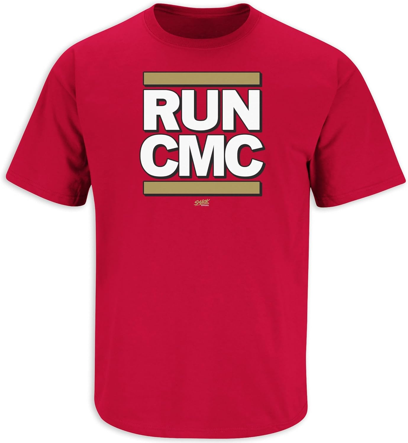 Run CMC T-Shirt for San Francisco Football Fans (SM-5XL)